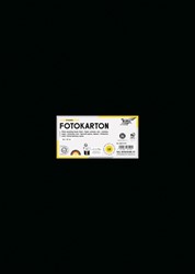 Fotokarton Folia 300gr 50x70cm 90 zwart 1 Stuk
