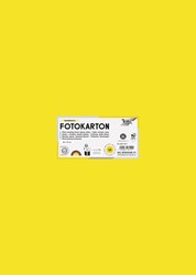 Carton photo Folia 50x70cm 300g 10 feuilles n° 14 jaune soleil 1 Stuk