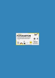 Carton photo Folia 50x70cm 300g 10 feuilles n° 34 bleu moyen 1 Stuk