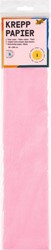 Papier crépon Folia 250x50cm 10 feuilles n° 119 rose 1 Stuk
