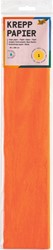 Papier crépon Folia 250x50cm 10 feuilles n° 109 orange vif 1 Stuk
