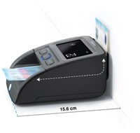 Détecteur faux billets Safescan 155S automatique noir 1 Stuk-1