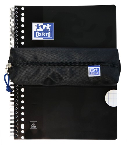 Trousse Oxford Kangoo rectangle noir 1 Stuk-3