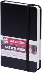 Carnet de croquis Talens Art Creation 90x140mm 140g 80 feuilles noir 1 Stuk