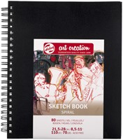 Schetsboek Talens Art Creation 210x280mm zwart 1 Stuk