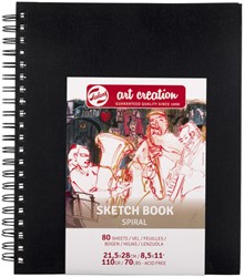 Schetsboek Talens Art Creation 210x280mm zwart 1 Stuk