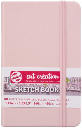 Schetsboek Talens Art Creation 90x140mm roze 1 Stuk