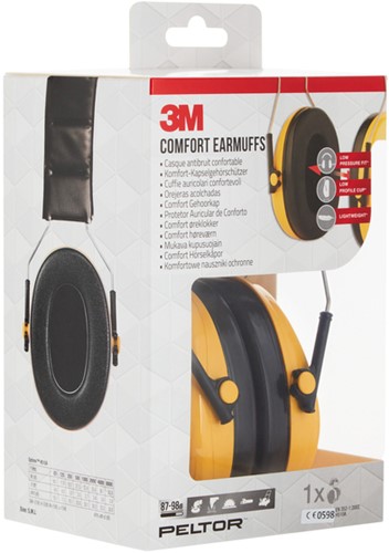 Casque antibruit 3M Peltor Optime Comfort H510A (87-98db) 1 Stuk-2