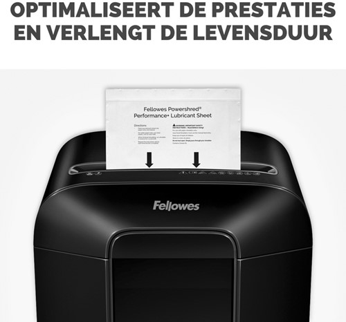 Olievellen papiervernietiger Fellowes Performance+ 10 Vel-5