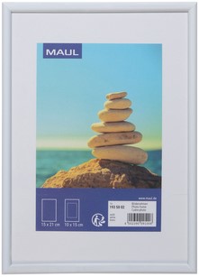Cadre photo MAULart 15x21cm plastique cadre blanc 1 Stuk