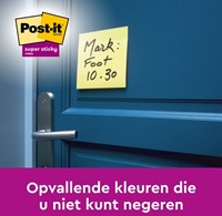 Bloc-mémos Post-it 622 Super Sticky 47,6x47,6mm jaune 12 pièces 12 Stuk-3