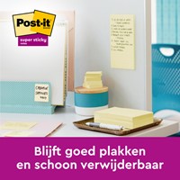 Bloc-mémos Post-it 622 Super Sticky 47,6x47,6mm jaune 12 pièces 12 Stuk-3