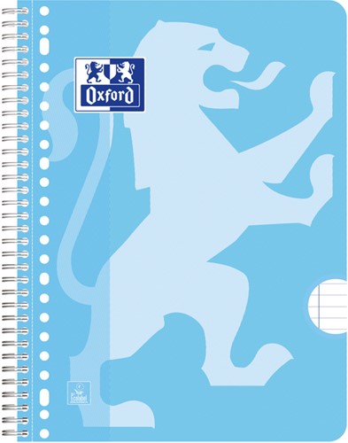 Bloc de cours Oxford School A4+ ligné 23 perf 160 pages 80g pastel assorti 3 pièces 3 Stuk-2