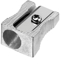 Taille-crayon Westcott aluminium 1 trou 1 Stuk