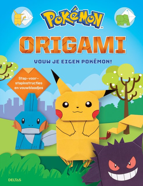Livre Origami Deltas Pokémon 1 Stuk bij Bonnet Office Supplies