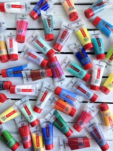 Peinture acrylique Talens Art Creation Pastel 12ml set 6 couleurs 6 Stuk-4