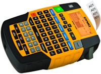 Etiqueteuse Dymo Rhino 4200 Industriel Azerty 19mm jaune coffret 1 Stuk-2