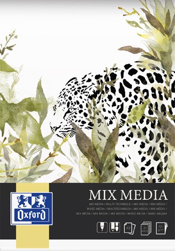 Tekenblok Oxford Mix Media A3 25 vel 1 Stuk