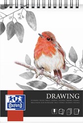 Bloc à dessin Oxford Drawing A4 spirale 50 feuilles 160g 1 Stuk