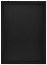Ardoise murale Europel avec cadre 60x84cm noir 1 Stuk