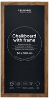 Ardoise murale Europel avec cadre 50x100cm naturel 1 Stuk-2