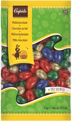 Oeuf de pâques en chocolat Cupido lait sachet 1 kg 1 Kilogram