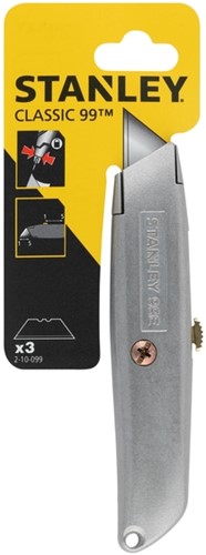 Cutter Stanley à lame rétractable 99E 1 Stuk