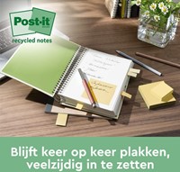 Bloc mémos Post-it 654 RSS12CY 76x76mm jaune 14 + 4 gratuits 18 Stuk-2