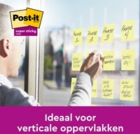 Bloc mémos Post-it 654 RSS12CY 76x76mm jaune 14 + 4 gratuits 18 Stuk-1