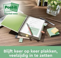 Memoblok Post-it 654 RSS12COL 76x76mm colour 14+4 18 Stuk-2