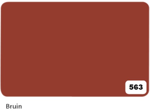 Etalagekarton Folia 1z 48x68cm 380gr nr563 bruin 1 Stuk