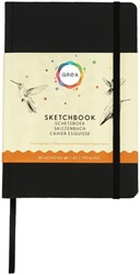Carnet de croquis Qrea A5 100g 80 feuilles 80 Vel