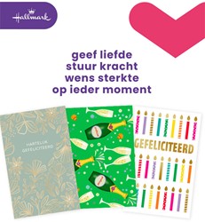 Wenskaart Hallmark Business Box verjaardag 6 stuks 6 Stuk