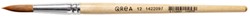Pinceau Qrea poil synthétique n° 12 largeur 7,1mm 1 Stuk