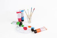 Penseel Qrea synthetisch haar  nr 12 1 Stuk-2
