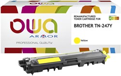 Toner OWA Brother TN-247Y geel 1 Stuk