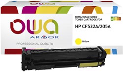 Cartouche toner OWA alternative pour HP CF532A jaune 1 Stuk