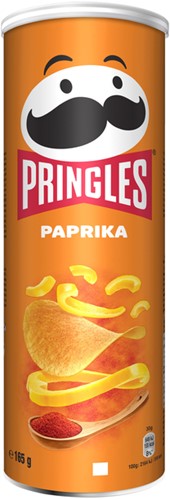 Chips tuiles Pringles paprika 165g 165 Gram