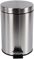 Pedaalemmer BRASQ 12 liter rvs 1 Stuk