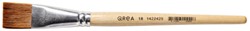 Pinceau Qrea poil synthétique n° 18 largeur 20,7mm 1 Stuk