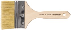 Brosse plate Qrea soie de porc n° 4 largeur 100mm 1 Stuk