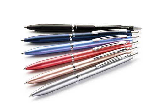 Stylo bille Pilot Acro 1000 Medium argent 1 Stuk-3