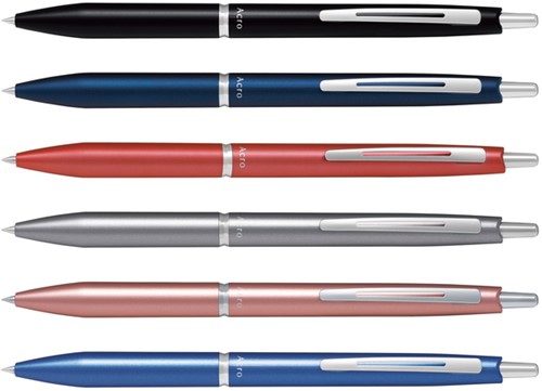 Stylo bille PILOT Acro 1000 Medium assorti 1 Stuk-1