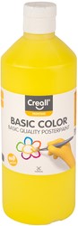 Gouache Creall Basic jaune primaire 500ml 500 Milliliter