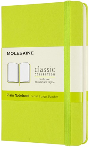 Notitieboek Moleskine pocket 90x140 blc hc lem gn 1 Stuk