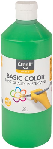 Gouache Creall Basic vert moyen 500ml 500 Milliliter