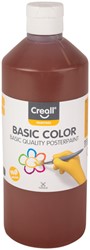 Gouache Creall Basic marron foncé 500ml 500 Milliliter