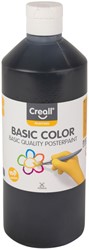 Gouache Creall Basic noir 500ml 500 Milliliter