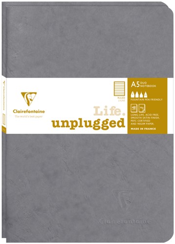 Schrift Clairefontaine A5 lijn 96pag 90gr gs 2st 2 Stuk