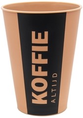 Gobelet IEZZY 180ml réutilisable "Altijd Koffie" brun 20 pièces 20 Stuk